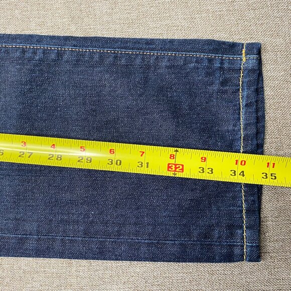 Levi's Made Crafted Tack Slim Denim Jeans Men's 29 Low Rise Blue Shyler Cut USA - Picture 16 of 16